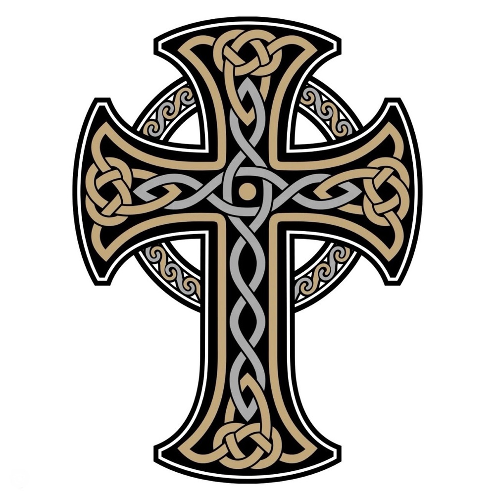Archangel Michael Celtic Cross Saint Religious Catholic Protection Medal Pendant - Picture 14 of 15